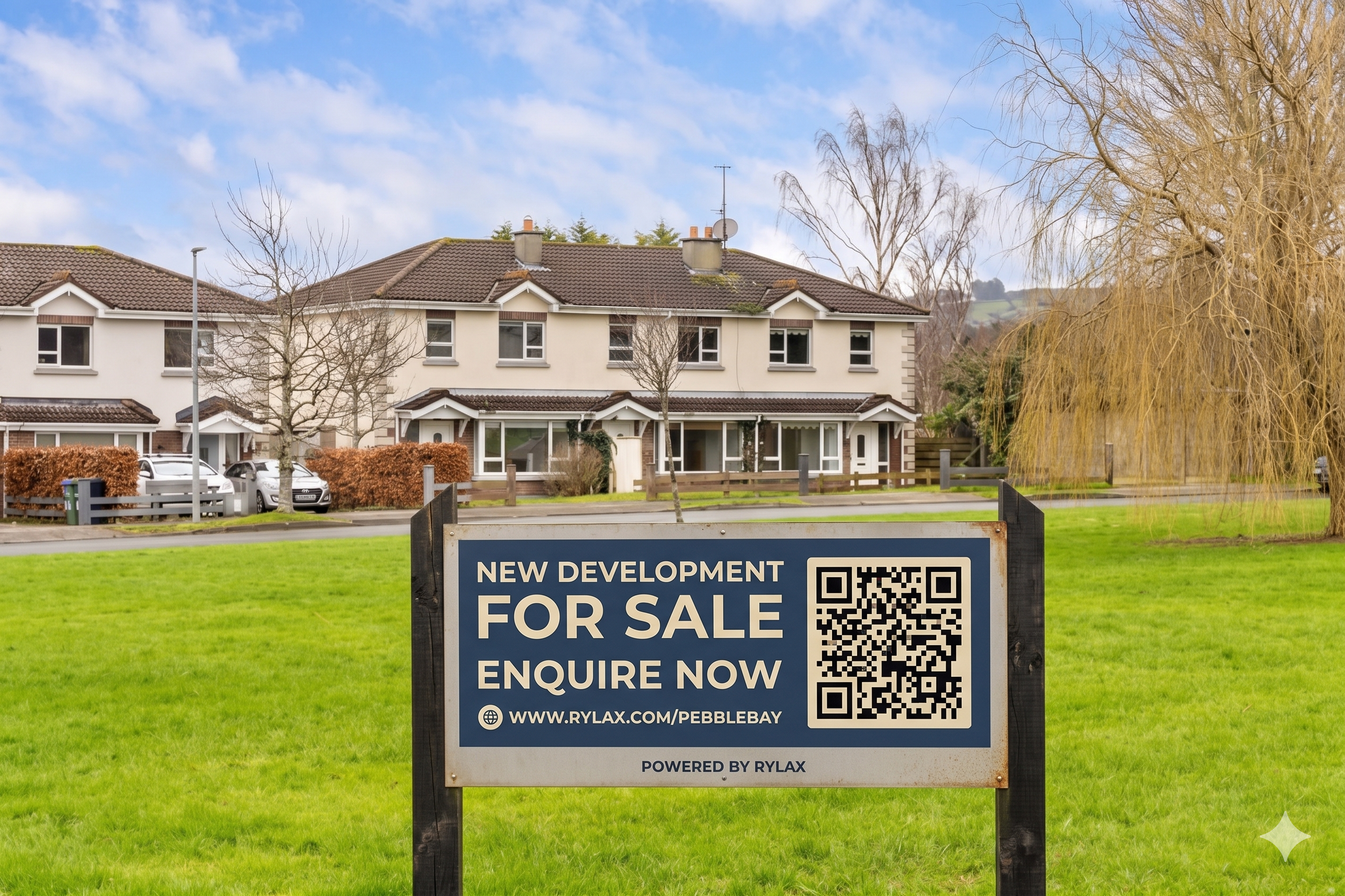 Pebble Bay QR code signage